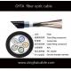 2017 hot  sale  GYTA 24  core G652D communication fiber optic cable