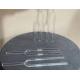 Quartz crytal tuing fork one set with carrying case and rubber mallet