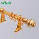 1.2mm Double Curtain Rod Sets Curtain Poles Aluminum Window Accessories