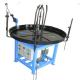 Blue Painting Wire Decoiler Auxilliary Equipment For Spring Machine 200kg Loading