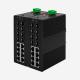 Full Managed 16 Port Industrial Ethernet Switch With 8 RJ45 And 8 SFP Ports 12 - 57VDC