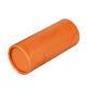 Printed Orange Round Cardboard Container With Lids