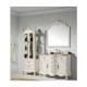 600mm 48 Inch Contemporary Corner Solid Wood Bathroom Vanity  Cabinet