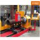 Steel Pipe CNC profile Cutting Machine with Gas cutting Torch and Plasma Cutting torch pipe dia range  300-1200mm