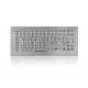 IP65 Waterproof Panel Mount Keyboard Metal Industrial Rugged Keyboard