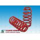 Red Racing Off Road Automotive Coil Springs , Compress Car Springs UHS 1900