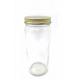 Empty 12 Oz Paragon Glass Jars With Metal Lid Beverage Storage