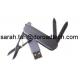 Multifunctional Knife Shaped Metal Twister USB Flash Drive Real Capacity