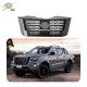 Front Grill Exterior Body Kits For Nissan Navara 2021 Stainless Steel