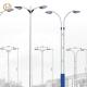 3M-10M Octagonal Street Light Pole Q235B Single Arm Steel Lamp Pole