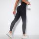 Seamlessly tapered smiley face yoga pants tight butt gym pants sports running yoga dress woman