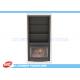 Grey Classic Home Decor Fireplaces MDF For indoor , Freestanding Wood Fireplace