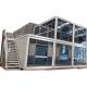 prefab Glass Wall Luxury Flat Pack Container House