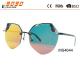 New arrival and hot sale of metal sunglasses, UV 400 Protection Lens