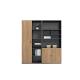 Wall Bookcase Display Cabinet for Office Storage and Space Optimization Solution
