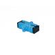 SC blue Singlemode Simplex Fiber Optic Adapter For Fiber To the Home