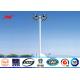 25M Height LED High Mast Pole with rasing system for stadium lighting