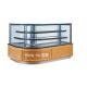 Adjustable Shelf Commercial Display Chiller Accurate Temperature Zero Heat Emission