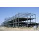 Galvanized C & Z Beams Poultry Farm Structure With Roof And Wall Purlin