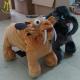 Hansel walking dog battery operated ride horse animal electric plush ride in mall
