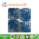 Blue Multilayer PCB Fabrication Ceramic 8 Layer 1.6MM Double Sided