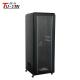 Locking Network Deep Server Cabinet , Custom 27U 600mm Server Rack Enclosure