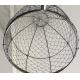 Hot dipped galvanized wire oyster basket,galvanized wire clam basket,factory price