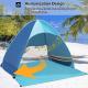 YEFFO ODM Beach Sunscreen Tent Fiberglass Rod Easy Camp Pop Up Beach Shelter