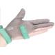 Butcher Anti Cutting Stainless Steel Gloves With Metal Plates , High Strength