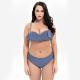 Plus Size Two piece Swimsuit colorful Swimsuit Women Push up 1930