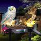 450mm Solar Powered Owl Garden Lights
