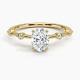 Aimee Diamond Engagement Ring With 0.75 Carat Oval Diamond