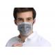 Odorless Activated Carbon Dust Mask Grey Color No Stimulus To Human Skin
