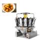 Full-Automatic Spicy Potato Cubes Weighing Packing Machine 14 Head Hopper Multihead Weigher