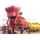 500 Liter Double Shaft Concrete Mixer With Forced Mixing , Commercial Concrete Mixer