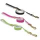 Colorful Dog Collars And Leashes / Dog Walking Leash Canvas Padded Material