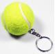 Promotional tennis ball keychain