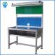 Anti Static Workbench Aluminum Profile Workshop Console Production Line Inspection Bench With Light
