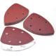 1000 Grit Detail Sander Sandpaper 140x90mm 5 Hole Aluminum Oxide Mouse Sanding Pad