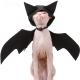 100g Halloween Pet Bat Wings Black Cool Dog Cat Bat Hat Disguise Pet Costume
