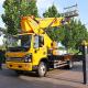 GKS32 aerial pick-up truck with basket high platform telescopic boom operating truck for sale