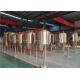 3500L 4000L Brewery Stainless Steel Fermentation Tanks With Fully Welded Exterior Shell