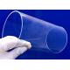 Large Diameter Transparent 2.2g/Cm3 Quartz Glass Tube Heat Resistant
