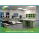 Green Color Laboratory Furniture Systems Lab Working Table For Pathological Easy Clean