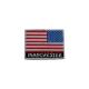 3.5 Velcro USA Style National Flag Badges With Any Size Shape Acceptable