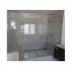 Clear Color Shower Bath Enclosures Glass , Tempered Safety Glass With Frame