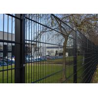 Double Rod Welded Wire Fence Panels Height 1600mm Metal Wire Mesh Fence