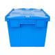 Spacious Nest Hinged Lid PP Container for Organized Warehouse Storage