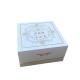 Textured Plain Rigid Gift Boxes With Lids For Moon Cake