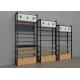 Wall Side Retail Store Display Fixtures / Grocery Store Shelves Easy Install